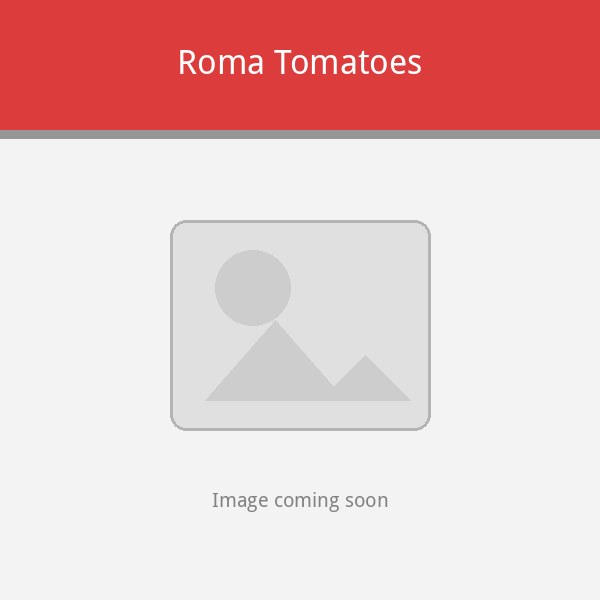 Roma tomatoes we plan to grow